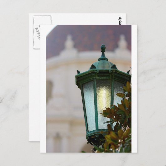 Carte Postale Courrier de lampe (Devant / Derrière)