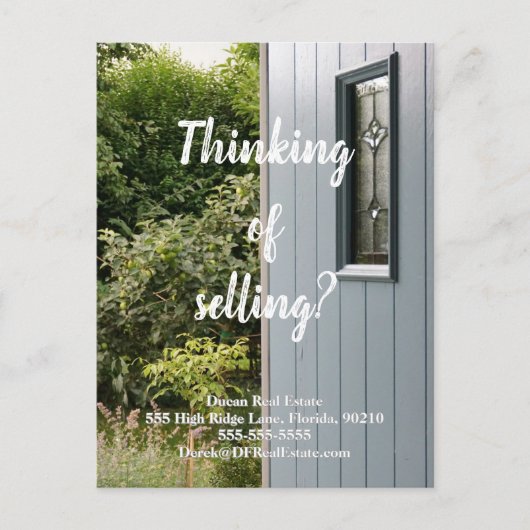 Carte Postale Courrier de référence immobilier - Vendre plus ave (Devant)