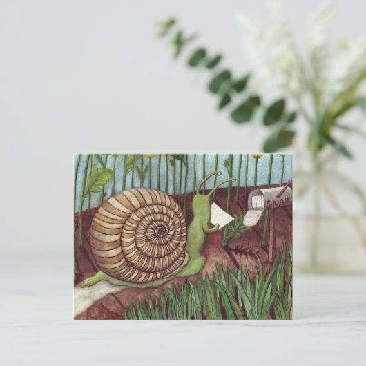 Carte Postale Courrier d'escompte (Debout devant)