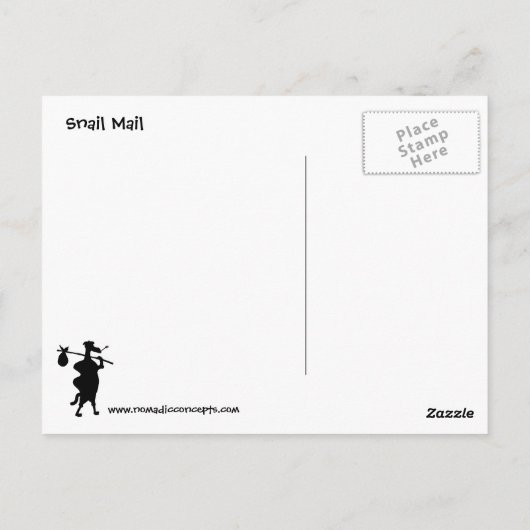 Carte Postale Courrier d'escompte (Dos)