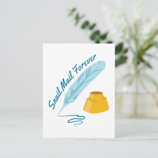 Carte Postale Courrier d'escompte (Debout devant)