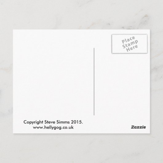 Carte Postale Courrier d'escompte (Dos)