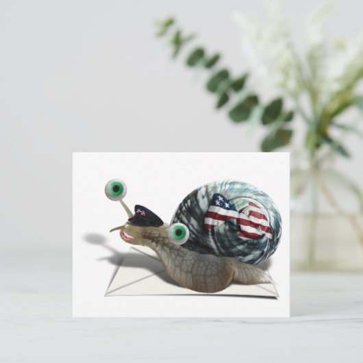 Carte Postale Courrier d'escompte (Debout devant)