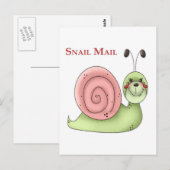 Carte Postale Courrier d'escompte (Devant / Derrière)