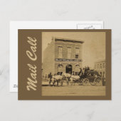 Carte Postale Courrier d'expédition (Devant / Derrière)