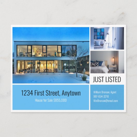 Carte Postale Courrier direct immobilier (Devant)