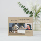 Carte Postale Courrier direct immobilier Tan (Debout devant)