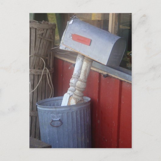 Carte postale "Courrier indésirable" (Devant)