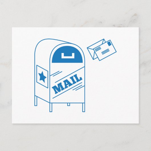 Carte Postale Courrier postal (Devant)