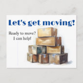 Carte Postale Courrier publicitaire pour l'immobilier, acheteur (Devant)