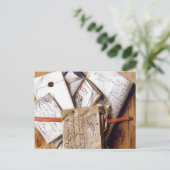 Carte Postale Courrier vintage (Debout devant)