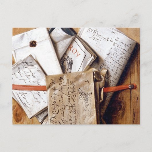 Carte Postale Courrier vintage (Devant)