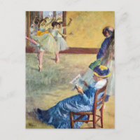 Cours de danse, la salle de danse par Edgar Degas