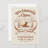 Carte Postale Cours de Divination - Clarifier l'Avenir (Devant / Derrière)