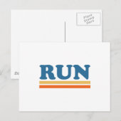 Carte Postale course (Devant / Derrière)