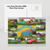 Carte Postale Course 2006 de Scott Rod de lac (Devant / Derrière)