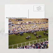 Carte Postale Course à cheval (Devant / Derrière)