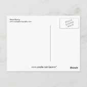 Carte Postale Course à cheval (Dos)