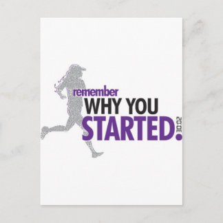 Carte Postale Course à motivation