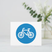Carte Postale Course à vélo (Debout devant)