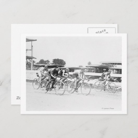 Carte Postale Course à vélo à Washington DC Photo (Devant / Derrière)
