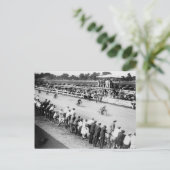 Carte Postale Course au cycle moteur (Debout devant)