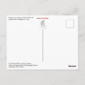 Carte Postale Course au cycle moteur (Dos)