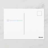 Carte Postale Course automobile (Dos)