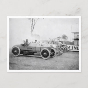 Carte Postale Course automobile à Benning, Md.