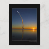 Carte Postale Course avec le soleil (Devant)