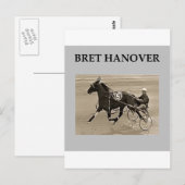 Carte Postale course d'attelages de Hannovre de bret (Devant / Derrière)