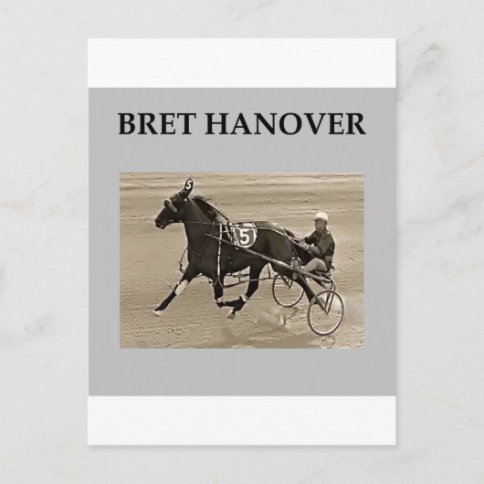 Carte Postale course d'attelages de Hannovre de bret (Devant)