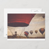 Carte Postale Course de ballon Reno Hot Air (Devant / Derrière)