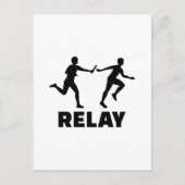 Carte Postale Course de relais (Devant)