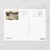 Carte Postale Course de trot, West Virginia State Fair (Dos)