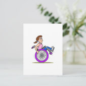 Carte Postale Course de Wanna (Debout devant)