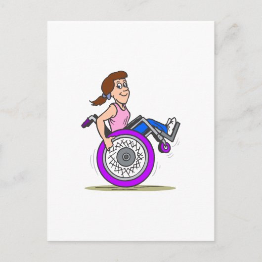 Carte Postale Course de Wanna (Devant)