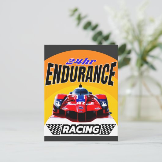 CARTE POSTALE COURSE D'ENDURANCE (Debout devant)