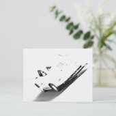 Carte Postale Course D'Une Ombre (Debout devant)