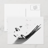 Carte Postale Course D'Une Ombre (Devant / Derrière)