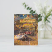 Carte Postale Course italienne Targa Florio (Debout devant)
