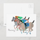 Carte Postale Course pour la Couronne (Devant / Derrière)