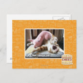 Carte Postale Course ! Sauvez l'individu d'ur ! (Devant / Derrière)