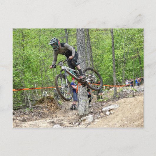 Carte Postale Course VTT Enduro (Devant)