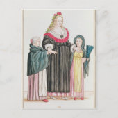 Carte Postale Courtesan vénitien (Devant)