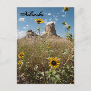 Carte Postale Courthouse et Jail Rock, Nebraska Postcard