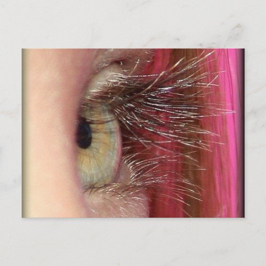Carte Postale courtney eyeball encadré (Devant)