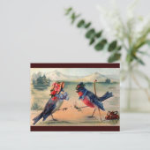 Carte Postale Courtship of Birds (Debout devant)