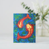 Carte Postale Courtship (Pisces) (Debout devant)