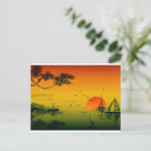 Carte Postale Couset japonais (Debout devant)